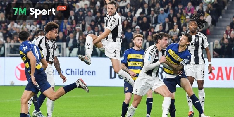 Đánh giá phong độ của Parma vs Juventus