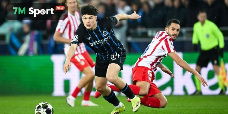 Chạm trán trước đây của Atletico Madrid vs Club Brugge